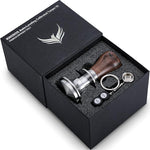 Load image into Gallery viewer, 51mm Espresso Tamper Calibrated,Auto-Leveling and 30lb Spring Loaded Design Stainless Steel Ripple Base Coffee Tamper with 20lb / 25lb / 30lbs Replacement Springs