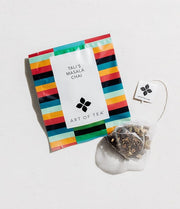 Art of Tea | Talis Masala Chai | 12 Count Eco Friendly Pyramid Chai Tea Bags Sachet