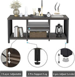 Load image into Gallery viewer, FATORRI Rustic Coffee Table for Living Room, Farmhouse Dark Wood Center Table, Industrial Rectangle Cocktail Tea Tables (Walnut Brown)