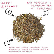 Worldwide Botanicals Organic Holy Basil Tea, 8oz - Tulsi Rama - Loose Leaf Premium Herbal Tea, 100% Pure Tulsi Holy Basil, Fair Trade, Adaptogenic, Kosher