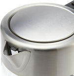 Load image into Gallery viewer, Amazon Basics Electric Kettle with Glass Carafe for Tea and Coffee, BPA-Free, Fast Boiling, Auto Shut-Off, 1.1 Quarts, 1500W, Glass and Steel