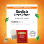 Load image into Gallery viewer, Twinings English Breakfast Black Tea Individually Wrapped Bags, 25 Count (Pack of 6), Flavourful, Robust Black Tea, Caffeinated, Enjoy Hot or Iced, 150 Teabags