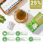 Load image into Gallery viewer, LeafLea 120 Senna Tea Bags – Pure Senna Herbal Laxative Tea, Naturally Supports Constipation Relief &amp; Digestive Cleanse, Caffeine-Free, No Sugar, No Gluten, Non-GMO, Vegan, Individually Wrapped