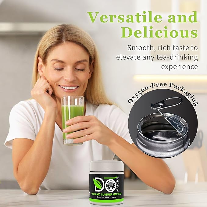 DOMATCHA Organic Summer Harvest Matcha, 30 GR