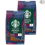 Load image into Gallery viewer, 2 Packs of 40 Oz Starbucks French Roast Whole Bean Coffee = 2 x 40 Oz = 80 Oz