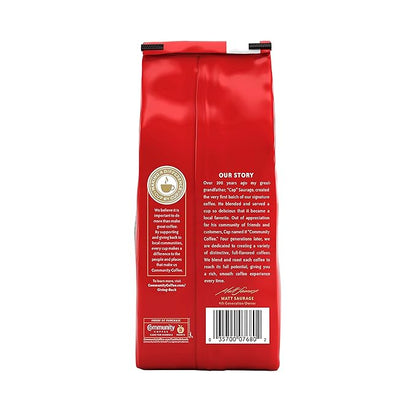 Community Coffee Café Special Decaf Ground Coffee, Medium Dark Roast, 32 Ounce Bag (Pack of 1)