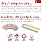 Load image into Gallery viewer, FreshDrinkUS, Premium 135 Rosehip Tea Bags, 100% Natural &amp; Pure from Rose Hip Fruits. Loose Rosehip Herbal Tea. Made with Natural Material Tea Bags. No Sugar, No Caffeine, No Gluten, Vegan.