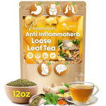 Load image into Gallery viewer, TOG999, 12oz/200 cups Anti-Inflammaheb Loose Leaf Tea | 100% Natural Blend of Ginger, Turmeric, Peppermint, Black Pepper &amp; Cinnamon | Caffeine-Free, Sugar-Free, Gluten-Free, Vegan, Handcrafted