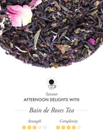 Load image into Gallery viewer, TWG Tea | Bain de Roses Tea | Black Tea | Rosebuds &amp; Rose Petals | 15 Hand Sewn Cotton Teabags | Gift Set