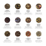 Load image into Gallery viewer, Teabloom - World's Finest Pyramid Tea Collection, 24 Varieties of USDA Certified Organic Teas - Black, Green, White, Oolong &amp; Herbal Tea Blends