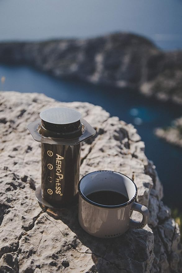 Stainless Steel Metal Reusable Filters, o1 Micro Filter, made for the AeroPress Coffee Maker