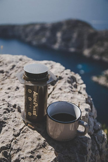 Stainless Steel Metal Reusable Filters, o1 Micro Filter, made for the AeroPress Coffee Maker