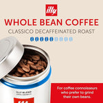 Load image into Gallery viewer, Illy Whole Bean Coffee, Decaffeinated - Medium Roast - Mild &amp; Balanced - 100% Arabica - Whole Beans - Pressurized Packaging Sealed for Freshness - 8.8oz can (Pack of 12)