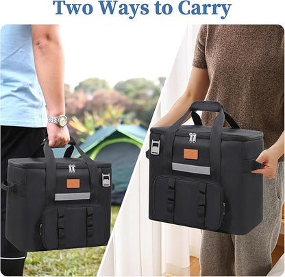 Portable Soft Cooler Bag for Ninja Crispi FN101, Insulated Cooler Camping Bag, Large Leakproof Collapsible Picnic Bag with Bottle Opener for Camping Beach