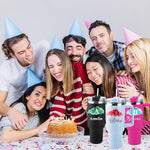 Load image into Gallery viewer, ThermoThrill Ships Next Day, Personalized 40 Oz Tumbler with Handle and Straw Custom Tumbler with Text Stainless Steel Mug Birthday Gifts for Women