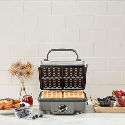 Cuisinart Waffle Maker with Pancake Plates & Cordless Electric Kettle with 6 Heat Settings