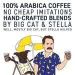 Load image into Gallery viewer, Stella Blue Cold Brew Coffee Bags, Electric Ave Blend, Dark Roast Ground Coffee, Smooth, Bold and Refreshing 100% Arabica, 6 Brew Packets, Makes 24 Cups, Rainforest Alliance Certified