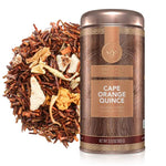 Load image into Gallery viewer, Teabloom Organic Herbal Tea, Cape Orange Quince Loose Leaf Tea, Zesty Citrus and Comforting Quince for a Tropical Rooibos - 3.53 oz/100 g Canister Makes 35-50 Cups