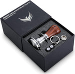 Load image into Gallery viewer, 51.5mm Coffee Tamper V2 for La Pavoni Post Millenium Models Spring-Loaded 30lbs Tamper Tool Espresso Machine Accessories Includes Gift Box