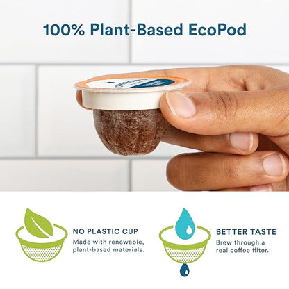 Cameron's Coffee Single Serve Pods, Flavored, Sea Salt Caramel, 12 Count (Pack of 6)