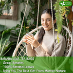 Load image into Gallery viewer, FreshDrinkUS, Premium 40 Banaba Tea Bags, 100% Natural &amp; Pure from Banaba Leaves. Loose Leaf Banaba Herbal Tea. No Sugar, No Caffeine, No Gluten, Vegan.