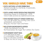 Load image into Gallery viewer, FreshDrinkUS, Dried Corn Silk 20oz | Premium Whole Corn Silk for Tea &amp; Herbal Infusions | Naturally Air-Dried, Non-GMO, Caffeine-Free | Perfect for Daily Herbal Tea, DIY Blends &amp; Natural Brewing