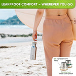 Load image into Gallery viewer, Blockhütte Vacuum Insulated Stainless Steel Water Bottle I 17 oz I Wide Mouth Metal Bottle for hot and cold drinks I BPA-Free I perfect for Travel, School I Kids, Adults, Water Canteen, Sports, flask