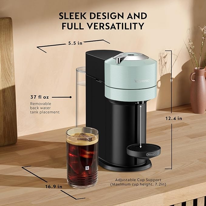 Nespresso Vertuo Next Coffee and Espresso Maker by De'Longhi