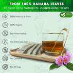 Load image into Gallery viewer, FreshDrinkUS, Premium 40 Banaba Tea Bags, 100% Natural &amp; Pure from Banaba Leaves. Loose Leaf Banaba Herbal Tea. No Sugar, No Caffeine, No Gluten, Vegan.