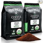 Load image into Gallery viewer, The Bean Organic Coffee Company Water Processed DECAF Pumpkin Spice, Medium Roast, Ground Coffee, 16-Ounce Bags (Pack of 2), Café Molido Tostado Orgánico descafeinado