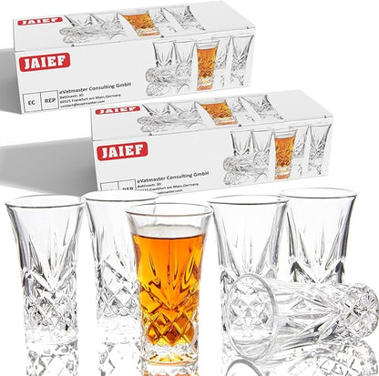 Tequila Glasses Heavy Base Shot Glass Cordial Glasses 2 OZ (12)