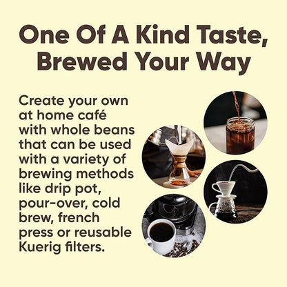 New Mexico Piñon Coffee Naturally Flavored Coffee (Traditional Piñon Whole Bean, 2 pound)