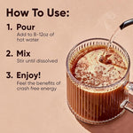 Load image into Gallery viewer, IQJOE Mushroom Coffee Packets (40 Servings) Lion’s Mane, Magtein Magnesium, Antioxidants, Adaptogens - Caffe Mocha - Instant Coffee for Focus, Clarity, Mood, Energy Boost - Sugar Free, Keto, Vegan