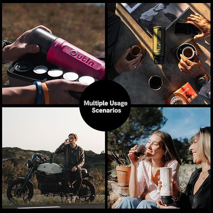 OutIn Nano Complete set Portable Espresso Machine with Double Shot Accessorries