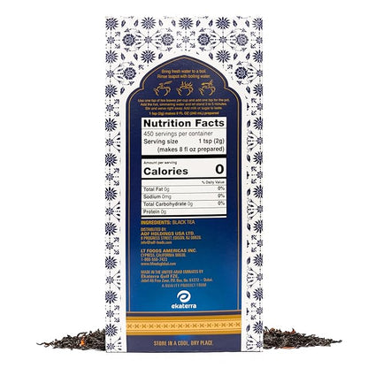 Taj Mahal Tea by Brooke Bond | Loose Tea | Black Tea | Compatible for Chai & Milk | Premium Blend | Refreshing Taste | 900 Grams (Pack of 2)