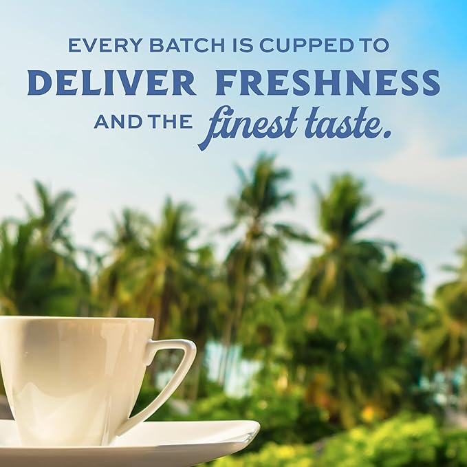 Lion Coffee Swiss Water DECAF Vanilla Macadamia Medium Roast Coffee Pods - Single-Serve Pods - Hawaiian Inspired Flavor - Arabica Coffee - Compatible with Single - Serve Brewing Systems - 12 Count Box