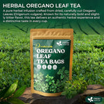 Load image into Gallery viewer, FreshDrinkUS, Oregano Leaf Tea | 135 Tea Bags – Pure Herbal Infusion from Origanum vulgare - Naturally Bold &amp; Aromatic Flavor - Premium Quality, Sustainably Sourced. Vegan