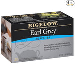 Load image into Gallery viewer, Bigelow Earl Grey Flavored Black Tea, Kosher, 20 Bags, 1.18 Ounces (Pack Of 6)