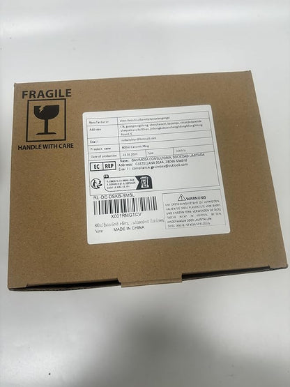 28 Oz Extra Large Ceramic Coffee Mug with Big Handle, Handmade Glazed Oversized Tea Cup for Office and Home, Microwave and Dishwasher Safe, Jumbo Coffee Mugs for Hot and Cold Drinking (Ink Green)