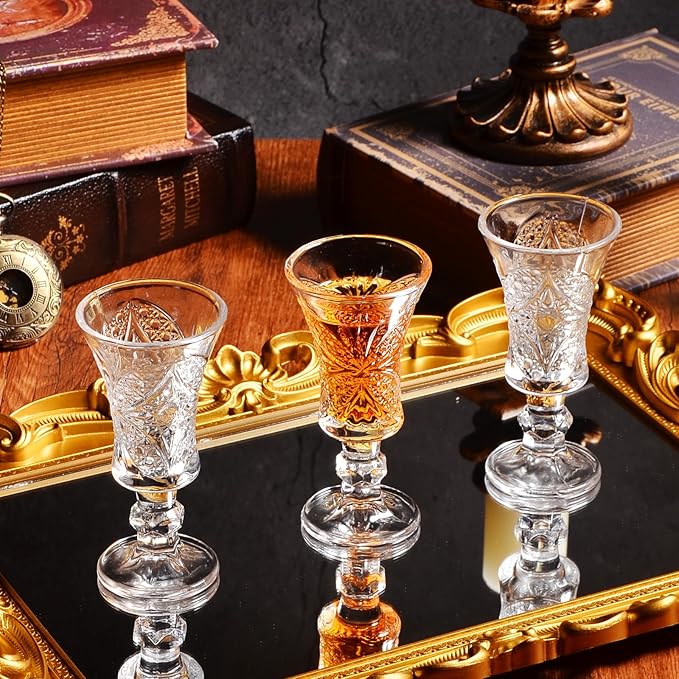 Shot Glasses, 1.5oz Shot Glasses Set of 6/Sherry Glasses/Cordial Glasses