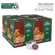 Green Mountain Coffee Roasters Maple Pecan Coffee,Keurig K-Cup Pods, Light Roast, 96 Count