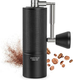 Load image into Gallery viewer, TIMEMORE Manual Coffee Grinder Chestnut C3 ESP Pro, Hand Coffee Grinder, Stainless Steel S2C Conical Burr Coffee Grinder with Foldable Handle, Adjustable Grind Setting for Espresso - Black