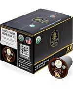 Load image into Gallery viewer, Organic Ginger Tea Pods for Keurig with Unsweet Black Tea for K Cup Brewing - Ginger Black Tea by Teavity (12 Tea Pods)