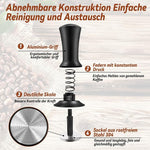 Load image into Gallery viewer, 51mm Espresso Accessories Kit, Espresso Tamper Set, 51mm Spring Loaded Calibrated Tamper with WDT Tool, Espresso Dosing Funnel, Tamper Mat, Espresso Machine Accessories Kit for Barista