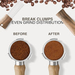 Load image into Gallery viewer, WDT Tool Espresso Stirrers - Coffee Distributor Barista Tools - Espresso Needle Distribution Tool for Coffee Accessories Kit - Walnut Wood Gifts for Coffee Lovers (Large)