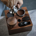 Load image into Gallery viewer, Breville Accessories Kit for Home Baristas 5pcs 54mm Calibrated Tamper, Coffee Distributor, Tamping Station, Knock Box, and WDT Tool