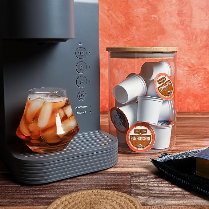 Organic Positively Tea Company, Pumpkin Spice Black Tea, K-Cup Compatible, 24 Pods