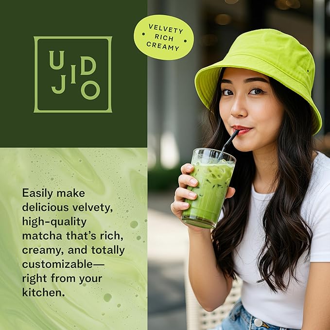 Ujido The Path of Zen Japanese Matcha Green Tea Powder Ceremonial Blend (12 oz)