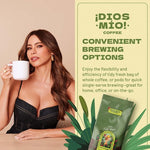 Load image into Gallery viewer, Dios Mio Coffee by Sofia Vergara, Medium Roast, Whole Bean Premium Colombian Coffee, 12 Ounce Bag