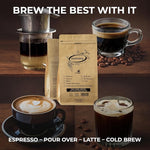 Load image into Gallery viewer, doanhdang - 17.6 Oz Premium Arabica Whole Bean Coffee, 100% Arabica Medium Roast, Rich Flavor for Espresso and Brew, Origin from Vietnam, Whole Med Roast Beans